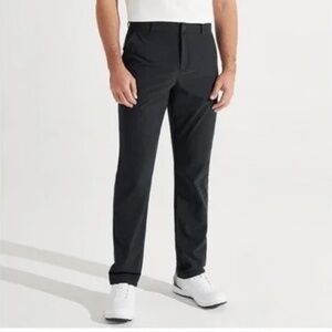 Libin Men's Golf Pants Black Waterproof UPF 50+ Performance Trousers NWT 38